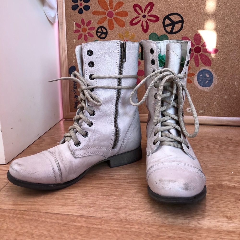 Good ole combat boots.